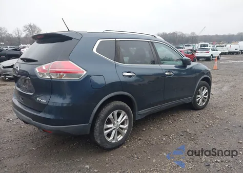 2016 Nissan Rogue Sv из США, поврежденный, VIN KNMAT2MV0GP636755